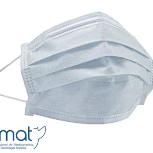 BARBIJO TRIPLE CAPA CON ELASTICO PADEMED CELESTE x 50 u 04/25