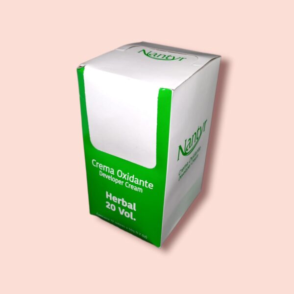 NANTYR CREMA OXIDANTE HIERB 20V SACHET X 50 gr X 12 Und 09-24