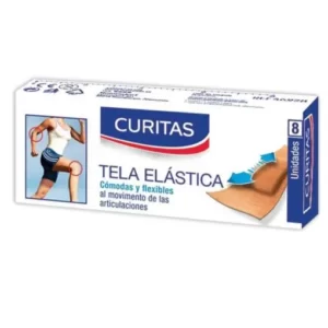 APOSITO CURITAS TELA ELASTICA 8 UND X 24 04/25