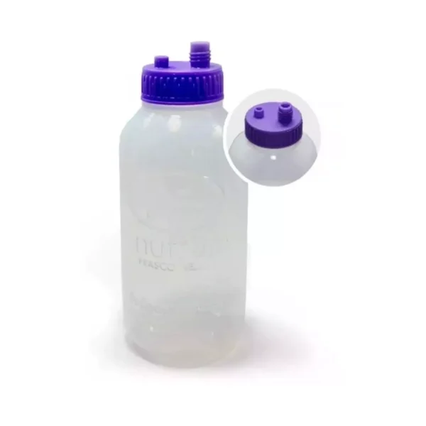 Frascos para alimento integral Nutriplast 120ml y 2 picos 09-24