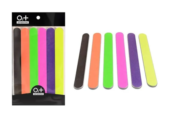O2+ SET DE LIMAS 18 CM x 6 UNID. (0164) - 08-24
