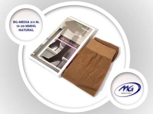 MEDIA 3/4 M. 15-20 MUJER NATURAL 06/25