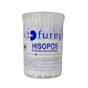 HISOPOS x 100 u. FUREY POTE CILINDRICO 11-24