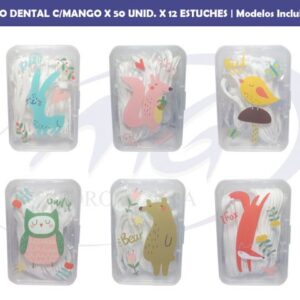 HILO DENTAL C/MANGO X 50 UNID.X UND FLOSSER 11-24