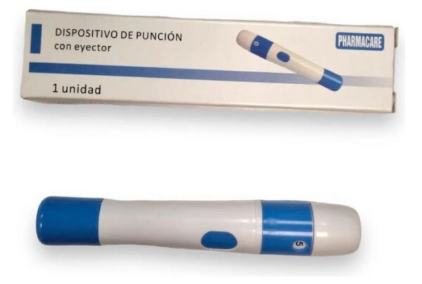 MEDIDOR DE GLUCOSA C/LANZETA 08/25