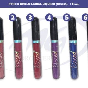 LABIAL LIQUIDO BRILLO(PINK21)x1Und